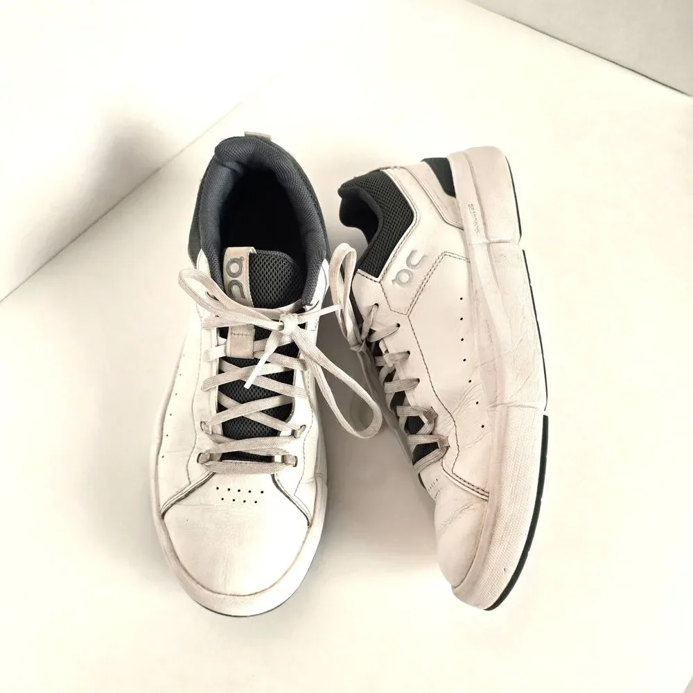 ON RUNNING The Roger Youth Sneaker Olive Green Tennis‑Style Shoes On Cloud